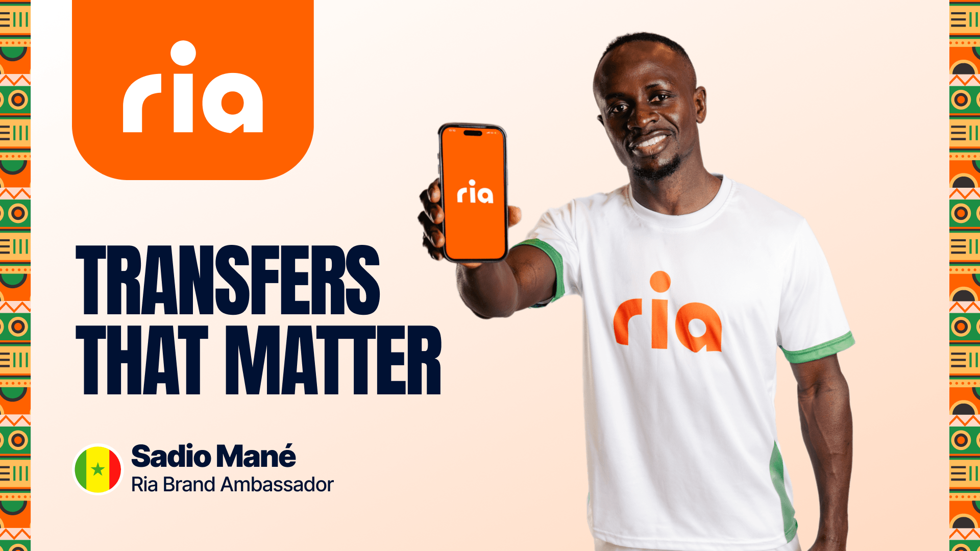 Sadio Mané and Ria: Empowering the Global Diaspora